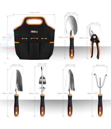 TACKLIFE - KIT COMPLETO PARA JARDINAGEM TACKLIFE - KIT COMPLETO PARA JARDINAGEM