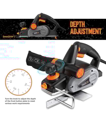 TACKLIFE - PLAINA ELÉTRICA - MULTIFUNCIONAL TACKLIFE - PLAINA ELÉTRICA - MULTIFUNCIONAL