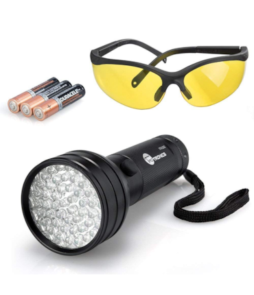 TAOTRONICS - KIT LANTERNA ULTRAVIOLETA E ÓCULOS TAOTRONICS - KIT LANTERNA ULTRAVIOLETA E ÓCULOS