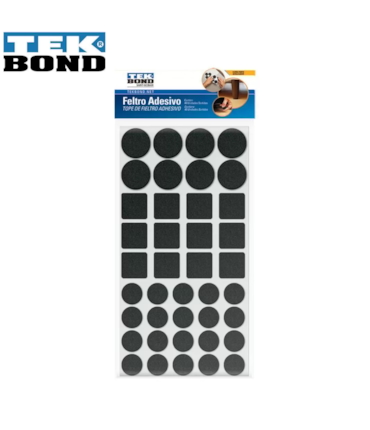 TEKBOND - FELTRO PROTETOR ADESIVO - 40 PEÇAS TEKBOND - FELTRO PROTETOR ADESIVO - 40 PEÇAS