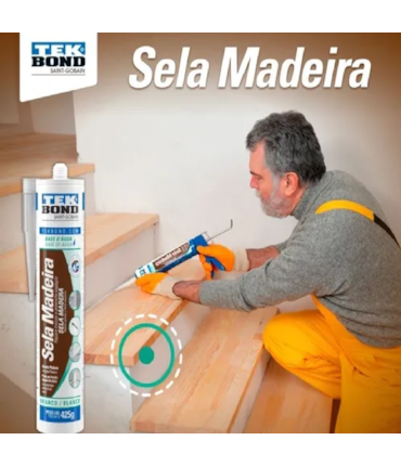 TEKBOND - SELA MADEIRA ADESIVO A BASE D’ÁGUA - 280ML