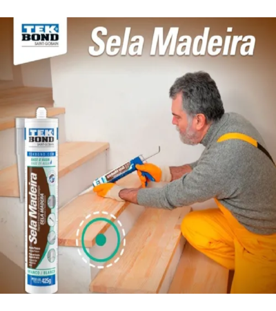 TEKBOND - SELA MADEIRA ADESIVO A BASE D’ÁGUA - 280ML