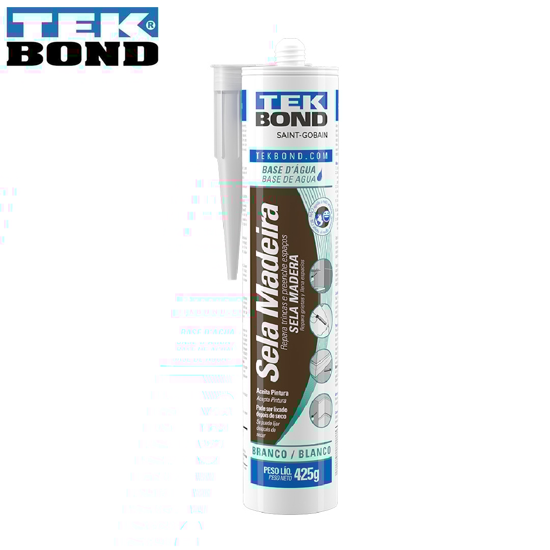 TEKBOND - SELA MADEIRA ADESIVO A BASE D’ÁGUA - 280ML