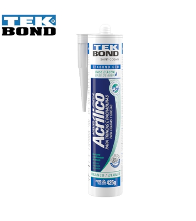 TEKBOND - SELADOR DE TRINCAS ADESIVO ACRÍLICO A BASE D’ÁGUA - 280ML