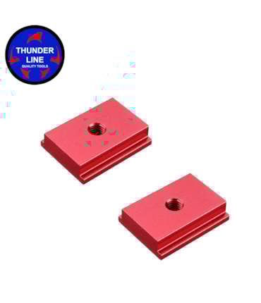 THUNDERLINE - CASTANHAS INTERNAS PARA TRILHOS T-TRACK - 2 PCS THUNDERLINE - CASTANHAS INTERNAS PARA TRILHOS T-TRACK - 2 PCS