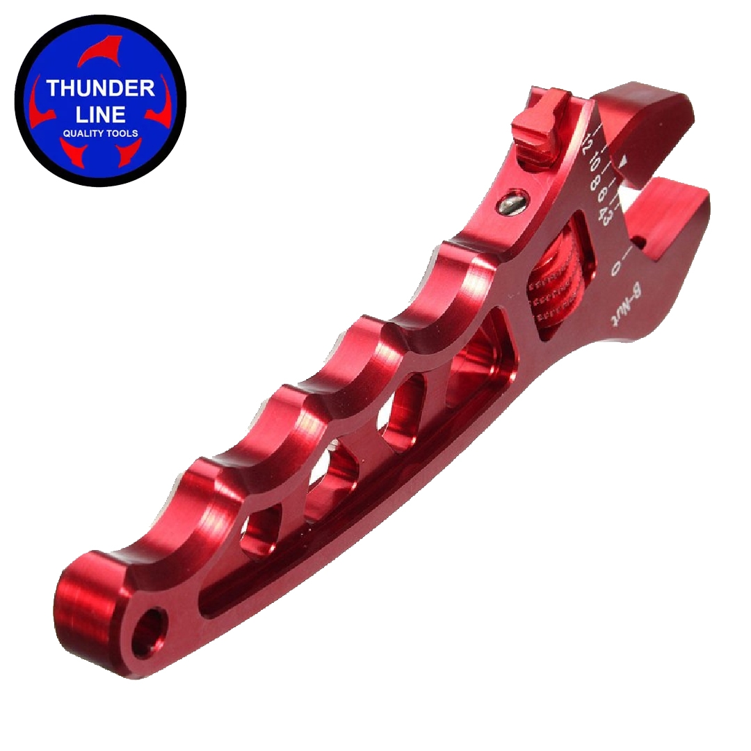 THUNDERLINE - CHAVE AJUSTÁVEL EM ALUMÍNIO ANODIZADO