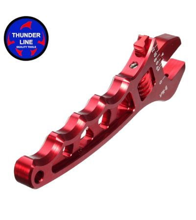 THUNDERLINE - CHAVE AJUSTÁVEL EM ALUMÍNIO ANODIZADO