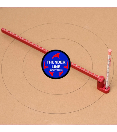 THUNDERLINE - COMPASSO UNIVERSAL EM ALUMÍNIO ANODIZADO