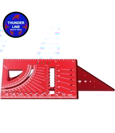 THUNDERLINE - ESQUADRO 3D MITRE - EM ALUMÍNIO ANODIZADO