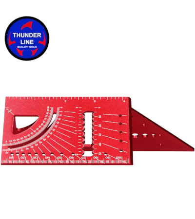 THUNDERLINE - ESQUADRO 3D MITRE - EM ALUMÍNIO ANODIZADO