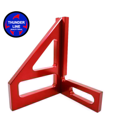 THUNDERLINE - ESQUADRO 3D - TIPO JAPONÊS - EM ALUMÍNIO ANODIZADO THUNDERLINE - ESQUADRO 3D - TIPO JAPONÊS - EM ALUMÍNIO ANODIZADO
