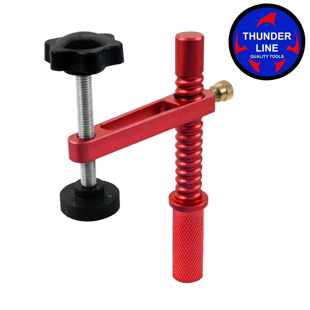 THUNDERLINE - GRAMPO DE BANCADA EM ALUMÍNIO ANODIZADO