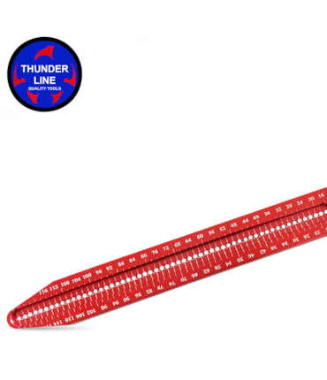 THUNDERLINE - RÉGUA PARA FAZER CÍRCULOS E MARCAÇÕES THUNDERLINE - RÉGUA PARA FAZER CÍRCULOS E MARCAÇÕES