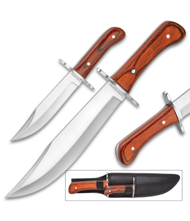 TIMBER RATTLER - CONJUNTO DE FACAS DURANGO BOWIE - TR167 TIMBER RATTLER - CONJUNTO DE FACAS DURANGO BOWIE - TR167