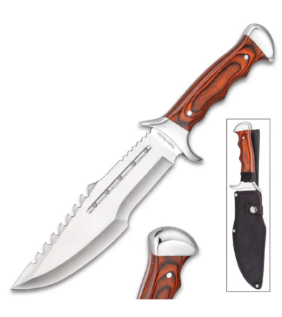 TIMBER RATTLER - FACA GRIZZLY FIGHTER - TR164