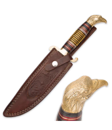 TIMBER RATTLER - FACA SULTAN GOLDEN EAGLE - TR146 TIMBER RATTLER - FACA SULTAN GOLDEN EAGLE - TR146