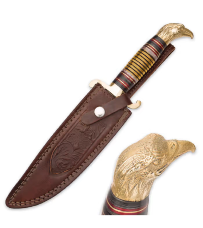 TIMBER RATTLER - FACA SULTAN GOLDEN EAGLE - TR146