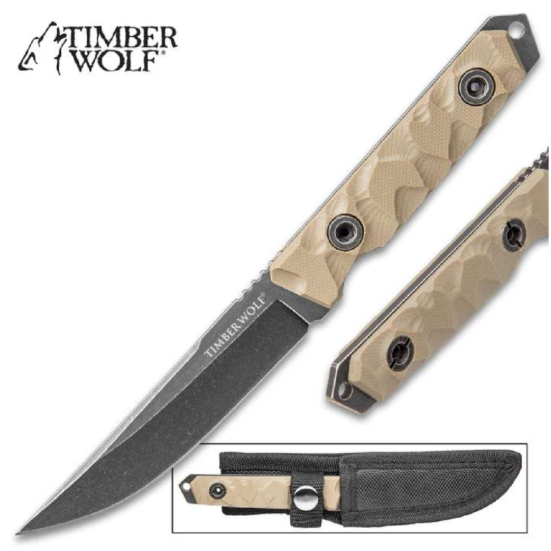 TIMBER WOLF - FACA ATOMIC STEEL - TW412