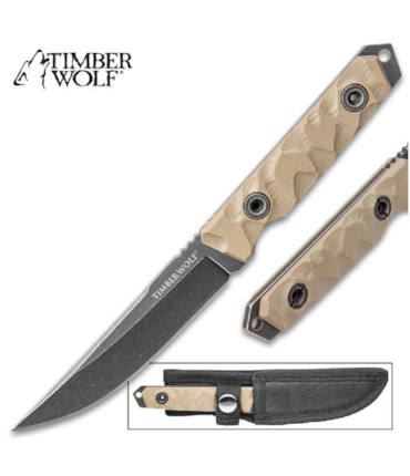 TIMBER WOLF - FACA ATOMIC STEEL - TW412