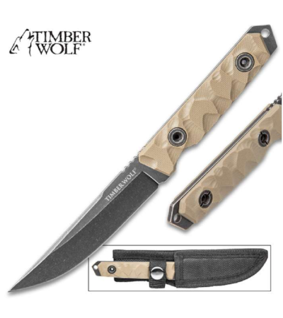 TIMBER WOLF - FACA ATOMIC STEEL - TW412