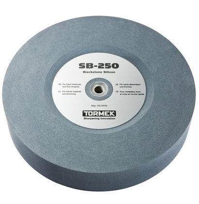 Pierre à Aiguiser Tormek SB-250 Blackstone Silicon - Pour Affûtage Professionnel Et Particulier, Durable Et Efficace