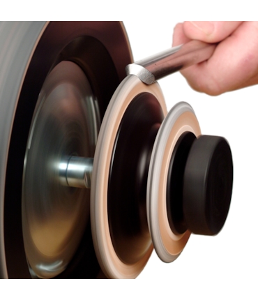 TORMEK - Profiled Leather Honing Wheel - LA-120 TORMEK - Profiled Leather Honing Wheel - LA-120