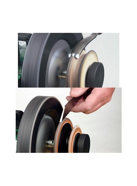 TORMEK - Profiled Leather Honing Wheel - LA-120