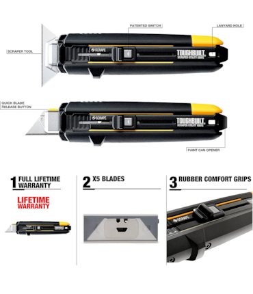 TOUGHBUILT - RASPADOR PARA MADEIRA