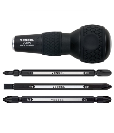 VESSEL - BALL GRIP - CHAVE DE FENDA JAPONESA VESSEL - BALL GRIP - CHAVE DE FENDA JAPONESA