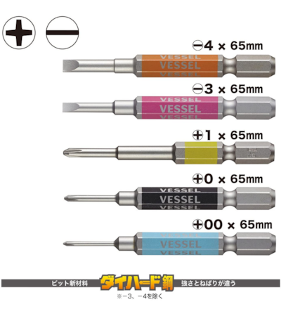 VESSEL - BITS DE PRECISÃO - GS5P-03