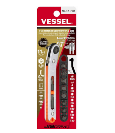 VESSEL - CONJUNTO DE BITS - TX-79U