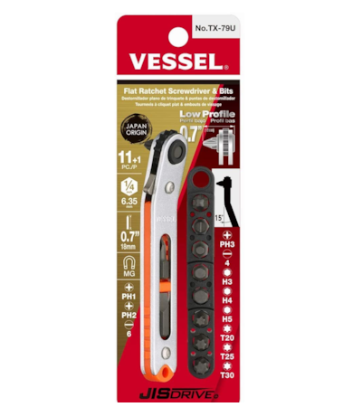 VESSEL - CONJUNTO DE BITS - TX-79U