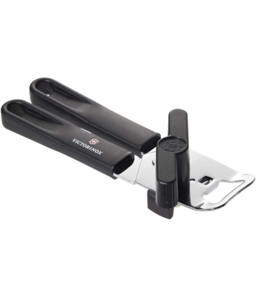 VICTORINOX - ABRIDOR DE LATAS ROTATIVO UNIVERSAL PRETO VICTORINOX - ABRIDOR DE LATAS ROTATIVO UNIVERSAL PRETO