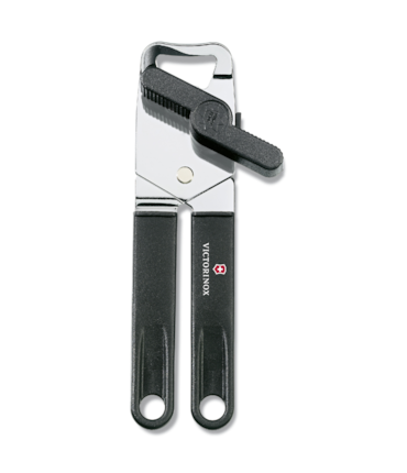 VICTORINOX - ABRIDOR DE LATAS ROTATIVO UNIVERSAL PRETO VICTORINOX - ABRIDOR DE LATAS ROTATIVO UNIVERSAL PRETO