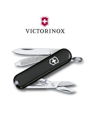 VICTORINOX - CANIVETE Classic SD Preto 7 Funções VICTORINOX - CANIVETE Classic SD Preto 7 Funções