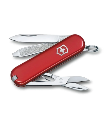 VICTORINOX - CANIVETE CLASSIC VERMELHO 7 FUNÇÕES VICTORINOX - CANIVETE CLASSIC VERMELHO 7 FUNÇÕES
