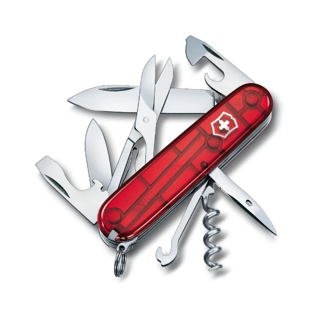 VICTORINOX - CANIVETE CLIMBER TRANSLÚCIDO