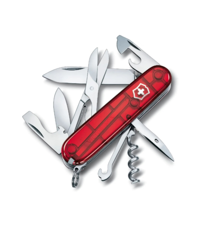 VICTORINOX - CANIVETE CLIMBER TRANSLÚCIDO