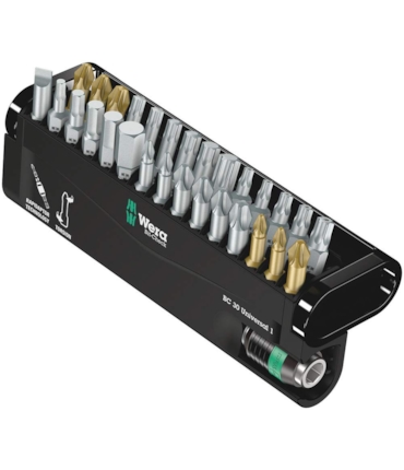 WERA - BIT CHECK METAL - CAIXA COM 30 BITS PROFISSIONAIS WERA - BIT CHECK METAL - CAIXA COM 30 BITS PROFISSIONAIS