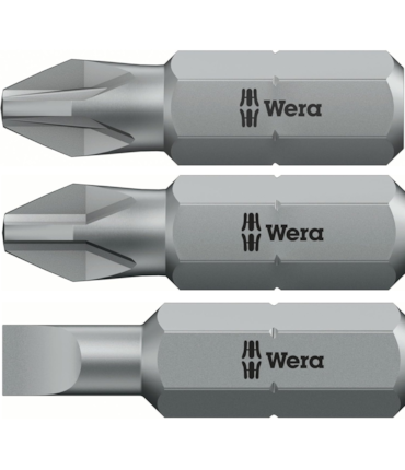 WERA - CONJUNTO DE 6 BITS COM ADAPTADOR WERA - CONJUNTO DE 6 BITS COM ADAPTADOR