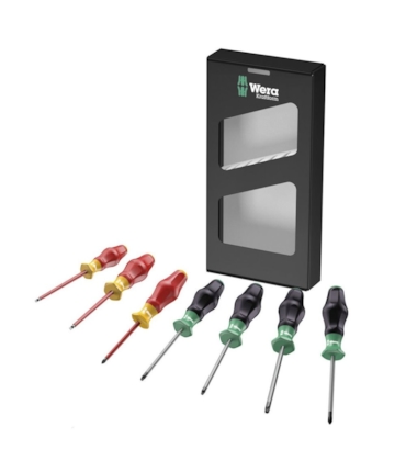 WERA - KRAFTFORM COMFORT XL - COM 7 PEÇAS WERA - KRAFTFORM COMFORT XL - COM 7 PEÇAS