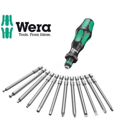 WERA - KRAFTFORM KOMPAKT KK 60 - COM 17 PEÇAS