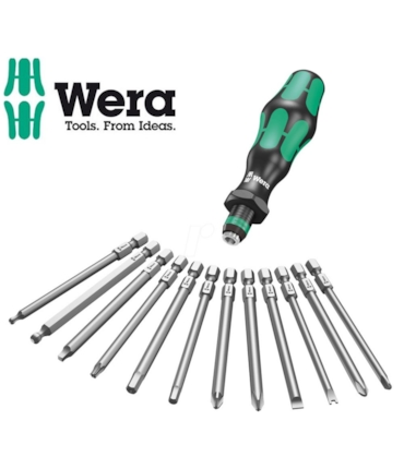 WERA - KRAFTFORM KOMPAKT KK 60 - COM 17 PEÇAS WERA - KRAFTFORM KOMPAKT KK 60 - COM 17 PEÇAS
