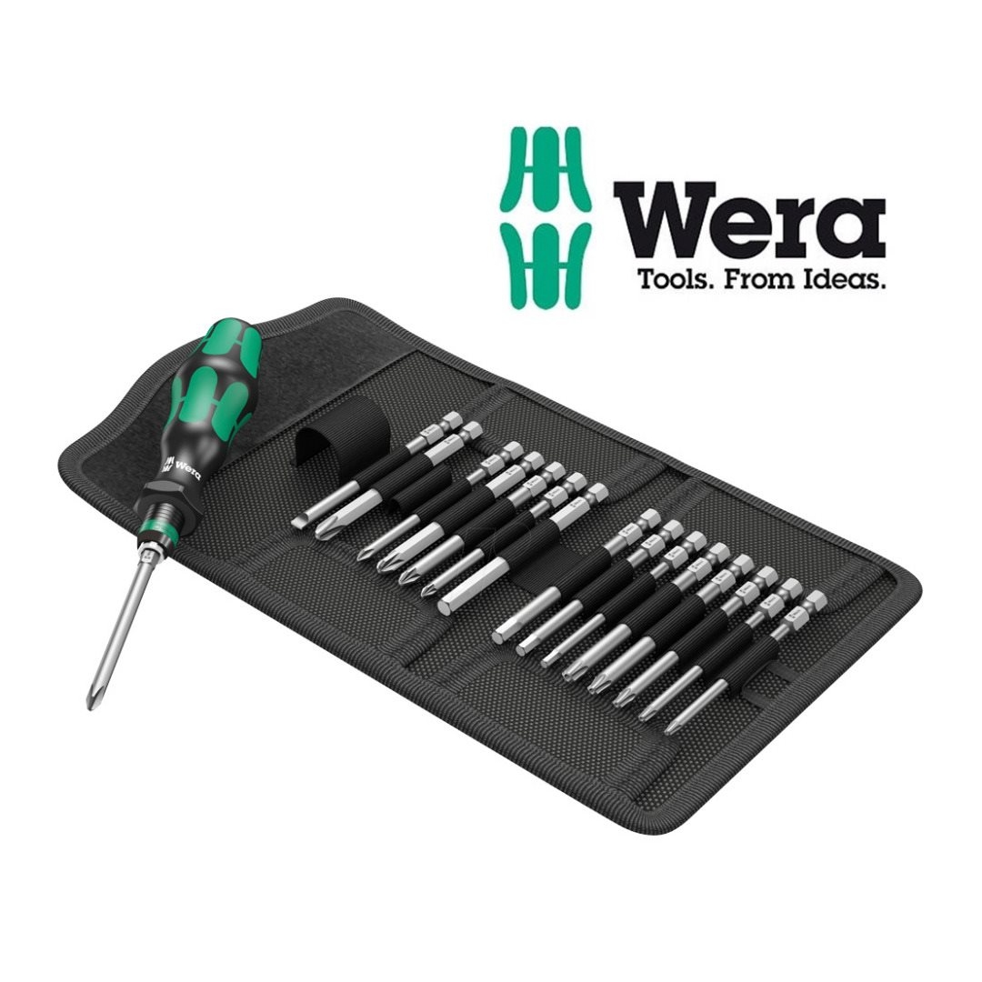 WERA - KRAFTFORM KOMPAKT KK 60 - COM 17 PEÇAS