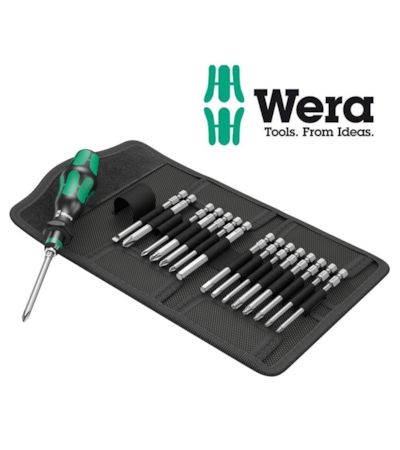 WERA - KRAFTFORM KOMPAKT KK 60 - COM 17 PEÇAS