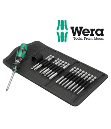 WERA - KRAFTFORM KOMPAKT KK 60 - COM 17 PEÇAS WERA - KRAFTFORM KOMPAKT KK 60 - COM 17 PEÇAS