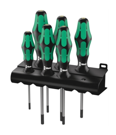 WERA - KRAFTFORM PLUS TORX - COM 6 PEÇAS WERA - KRAFTFORM PLUS TORX - COM 6 PEÇAS