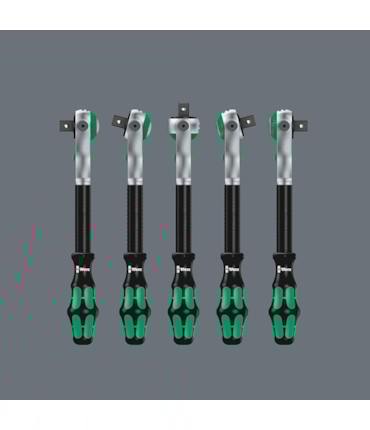Wera Tools 26Pc Zyklop Ratchet ¼" Socket e Bits Métricos com Estojo Wera Tools 26Pc Zyklop Ratchet ¼" Socket e Bits Métricos com Estojo