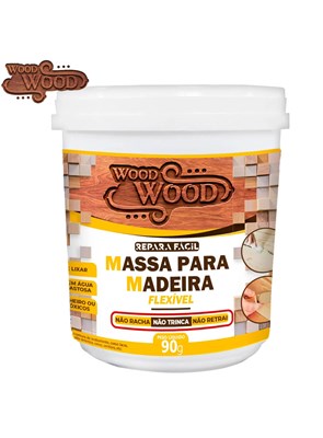 WOOD WOOD - MASSA PARA MADEIRA FLEXÍVEL