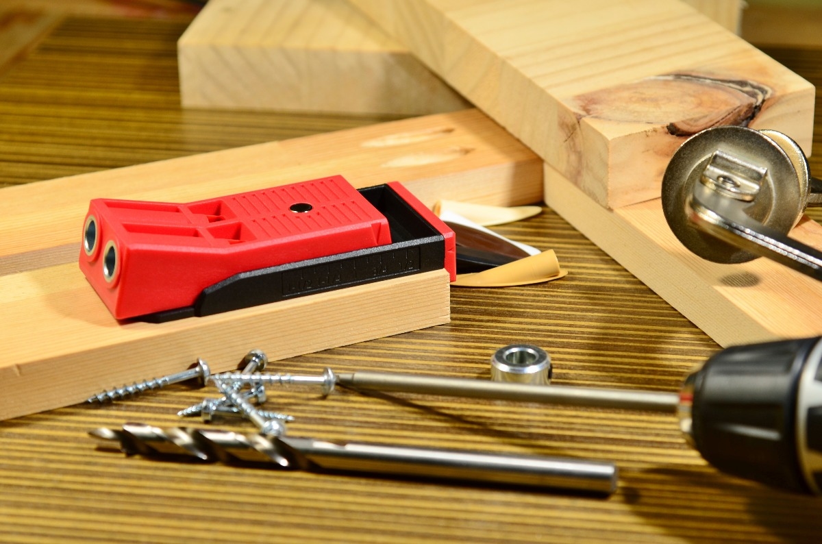 WOODFOX - POCKET JIG DUPLO - GABARITO PARA FURAÇÃO COM PONTEIRA